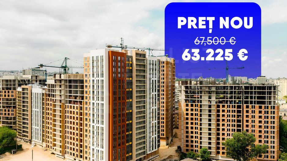 Vânzare, apartament, 1 cameră, str. Cetatea Albă, Botanica - Poză 1