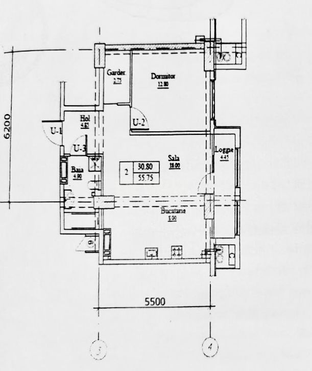 De vânzare apartament 1 cameră NEWTON HOUSE BOTANICA - Poză 9