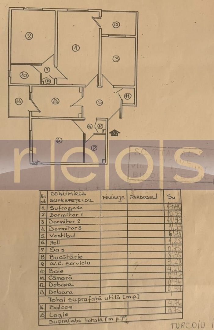 VANZARE 4 CAMERE SEMIDECOMANDAT DRISTOR - Poză 18