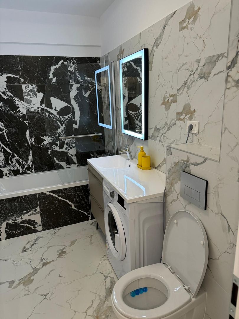 AP. 2 CAMERE METALURGIEI, INCALZIRE PARDOSEALA, PARCARE, BLOC NOU - Poză 7