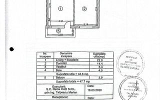 VÂNZARE 2 CAMERE | THEODOR PALLADY | CENTRALA PROPRIE - Poză 10