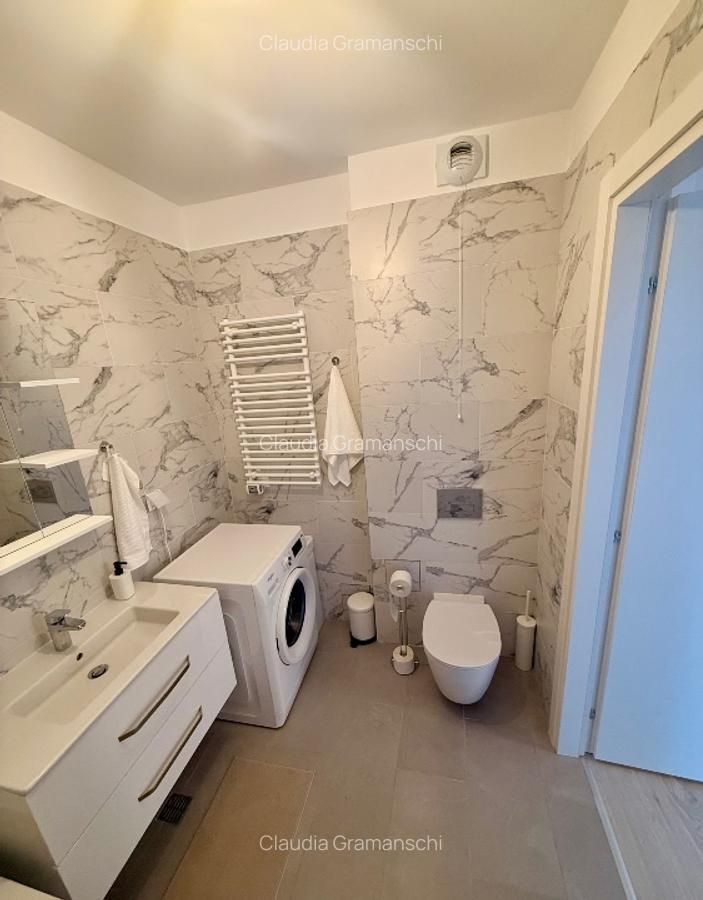 AP. 2 CAMERE-GREENFIELD BANEASA,PRIMA INCHIRIERE,MASINA DE SPALAT VASE - Poză 12