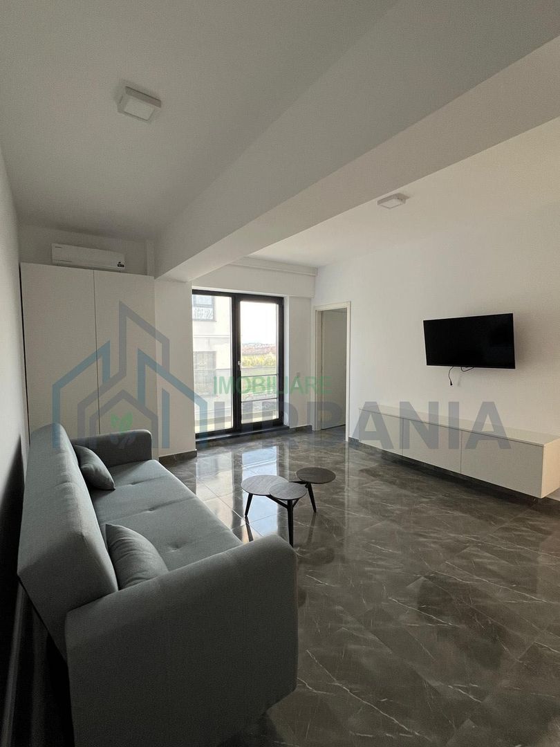 Apartament cu 1 cameră, mobilat și utilat, în complex rezidențial nou, Platou Galata, loc de parcare inclus - Poză 1