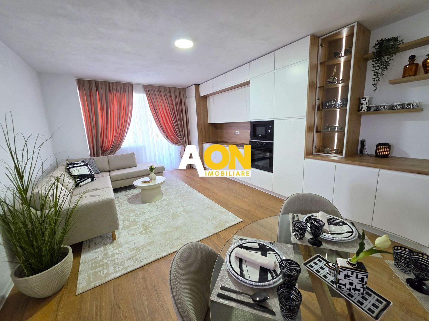 Apartament 3 camere, mobilat, bloc nou cu pompe de caldura, Ampoi 3 - Poză 1