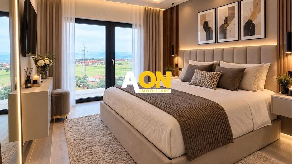 Vila deosebita, moderna, 4 camere, 1242 mp teren, cu panorama, Micesti - Poză 9