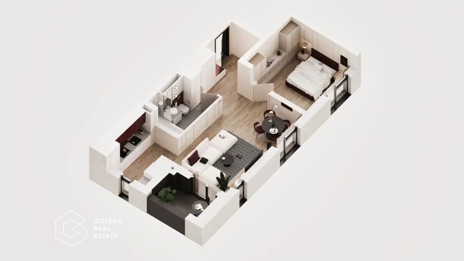 Apartament 2 camere Vladimirescu, Bloc Nou, comision 0%, - Poză 3
