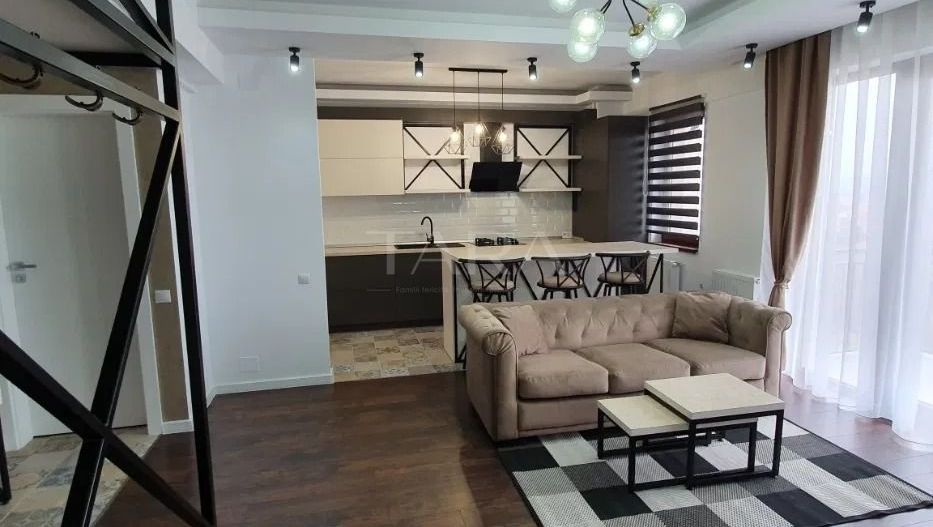 Apartament premium cu 2 camere, terasă, parcare subterană, Europa. - Poză 1
