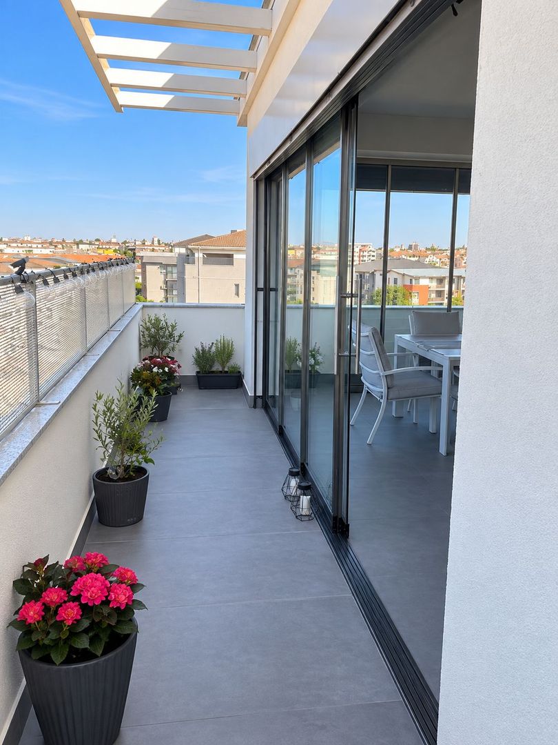 Penthouse exclusivist | Terasă 31 mp | 2 dormitoare | 2 băi | 2 parcări - Poză 8