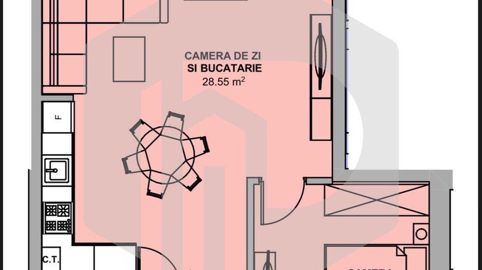 Doamna stanca | 2 Camere | Etaj 1 | DEZVOLTATOR - Poză 5