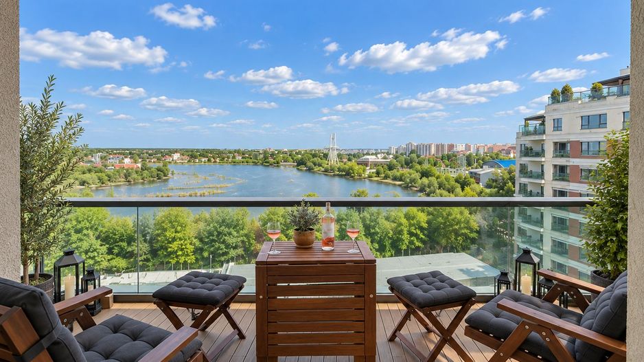 For Rent I 4-room Luxury Apartment I Lake View I Floreasca - Poză 2