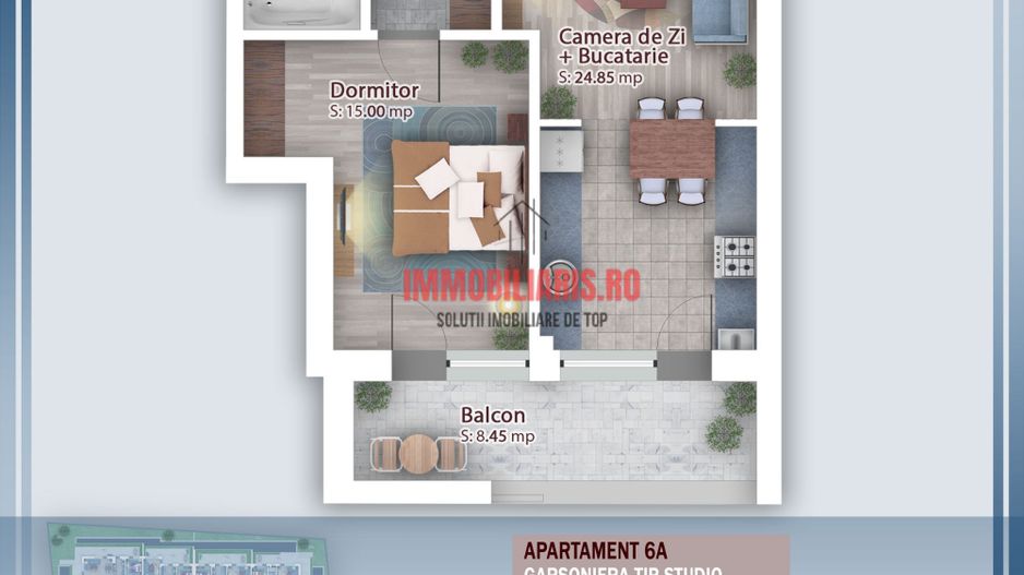 L. Rebreanu-Metrou - Incalzire prin Pardoseala - Fara Comision - Poză 2