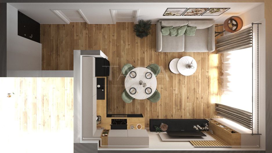 Apartament 2 camere 48 mp + 2 parcări subterane | Parcul Poligon | - Poză 5