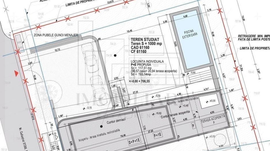 Teren intravilan cu proiect de casă și piscină – zonă exclusivistă Sălicea - Poză 5
