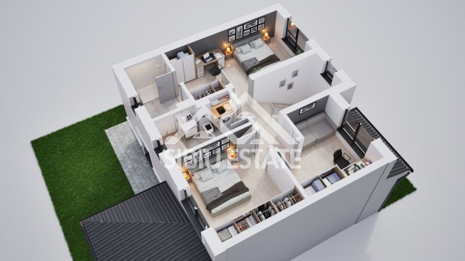 Casa ideală lângă Sibiu, cu 4 camere - confort si liniste! - Poză 6