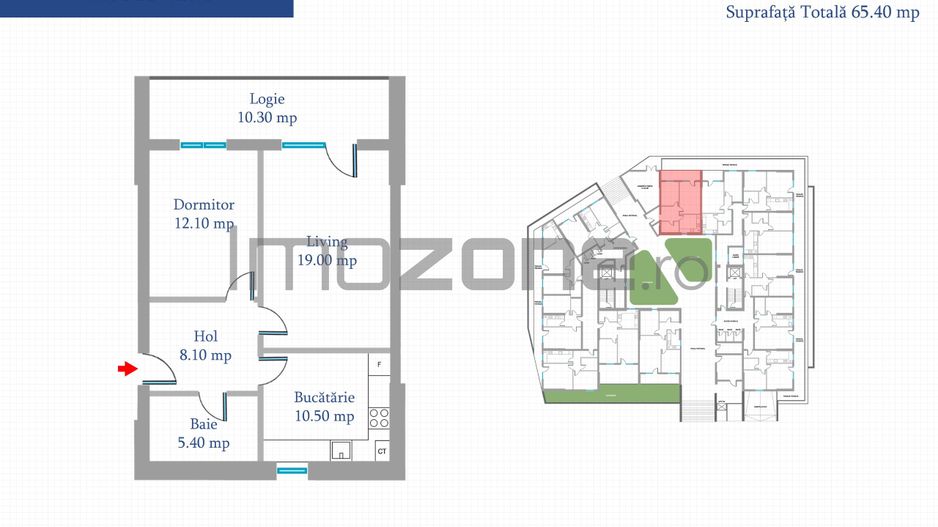 Apartament 2 Camere | 65 mp | Bloc Nou | Metrou Pacii / Preciziei | Militari - Poză 9
