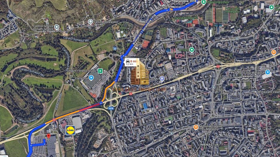 | Apartament cu 2 camere de vanzare | Etaj intermediar| Cartierul Grigorescu | - Poză 9