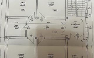 Casa S+P+E+M | 605 mp utili | 10 camere | 3 bucatarii | 4 bai | 3 terase | Garaj - Poză 43