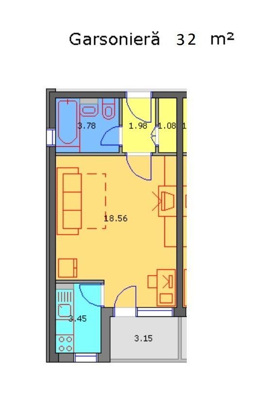 De vanzare garsoniera Lujerului - Poză 9