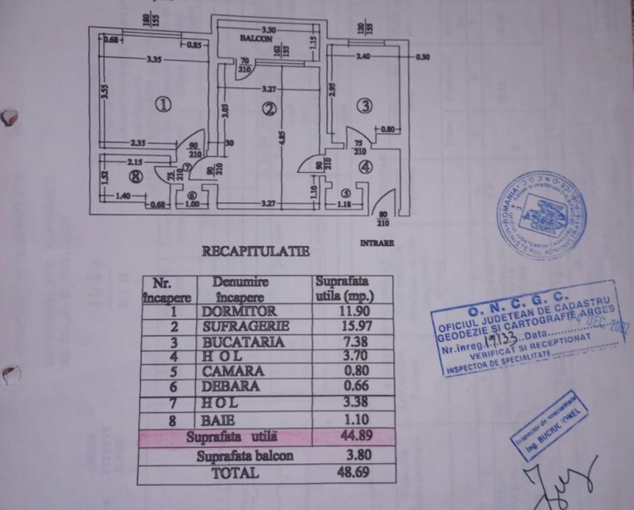 Apartament 2 camere zona McDonald’s Gara - Poză 18