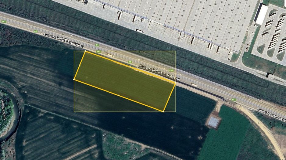 Teren 30.070 mp – Ciorogârla, vis-à-vis de depozitul eMAG –km18 - Poză 1