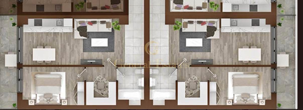 Vânzare apartament 2 camere | 55,6 mp | Copou Garden Residence - Poză 19