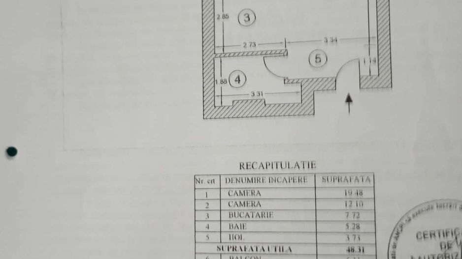 Apartament lux 2 camere Aviatiei –  Complex City Point, centrală proprie, boxă - Poză 9