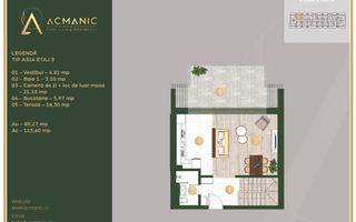 Apartament 3 Camere, Iancu Nicolae, Padurea Baneasa - Poză 4