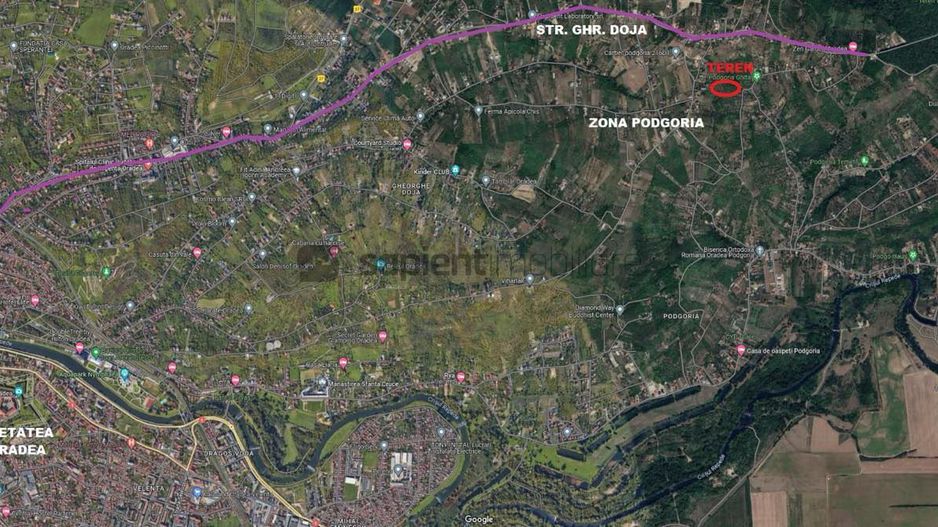Teren mixt intravilan si extravilan,zona Podgoria - Poză 3