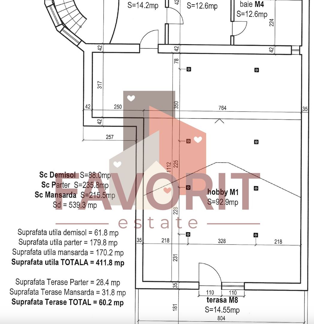 COMISION 0%. Casa individuala in centrul Dumbravitei. Oportunitate imobiliara - Schiță 33
