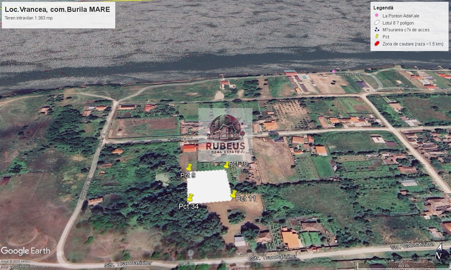 Teren 1363 mp lângă Dunăre – ideal construcție, preț imbatabil! - Poză 4