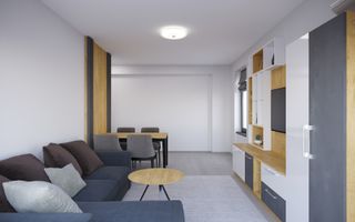 Apartament 3 camere de inchirat Rond OMV Pipera Curte proprie 45M - Poză 6