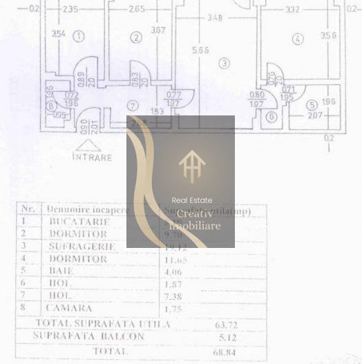 Apartament 3 camere Sebastian - Poză 10