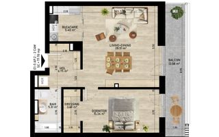 Apartament 2 camere I Gemina by the lake - Poză 2