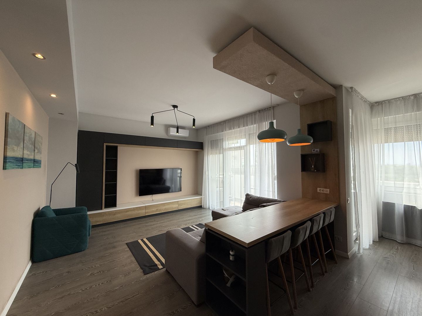 Apartament 2 camere, vedere spectaculoasă, bloc nou, Malul Mureșului - Poză 1