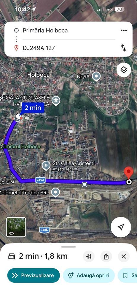 Teren intravilan Holboca - Poză 1