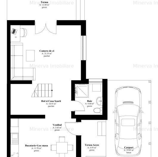 Duplex 3 dormitoare| Mosnita Noua - Serena1 | toate utilitatile |COMISION 0 - Poză 35