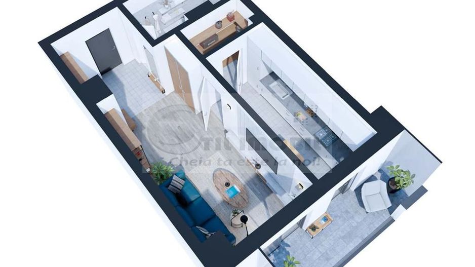 Apartament o camera - bloc nou - Cug - Selgros - Poză 2