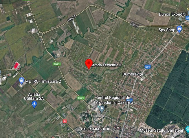 Teren front de 17ml, zona Cora - Poză 1