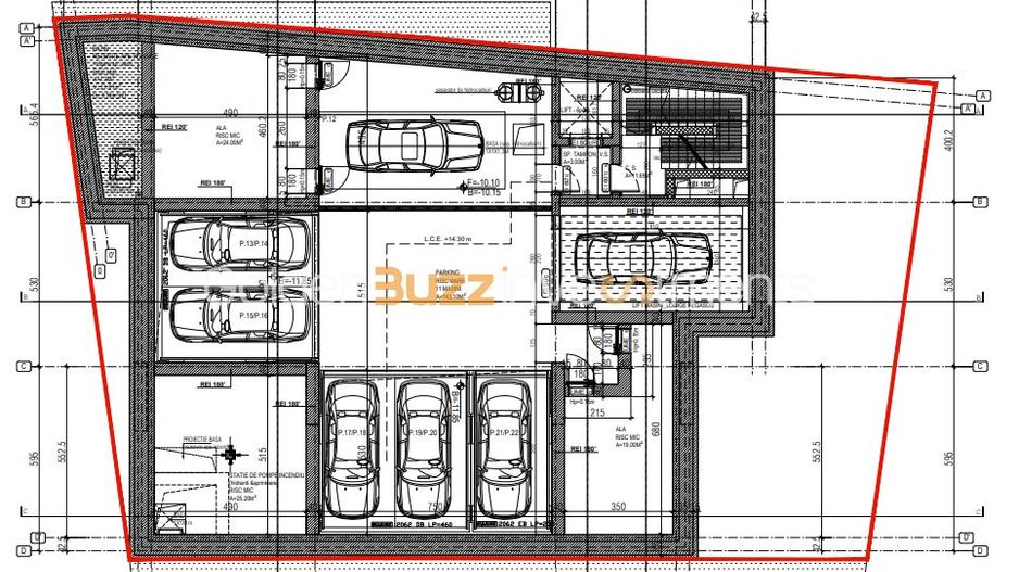 Teren Strada Berzei | Autorizatie | langa Hotel Ibis | - Schiță 9