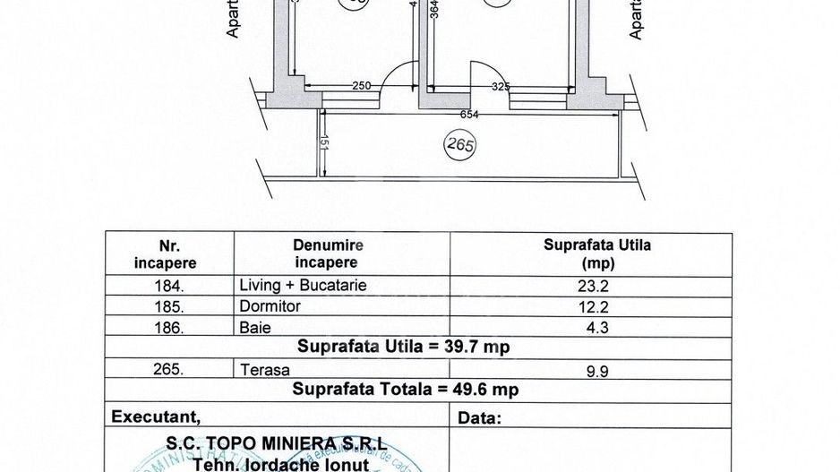 Apartament 2 camere | Loc de Parcare | Alezzi Odyssey | Mamaia Nord - Schiță 13