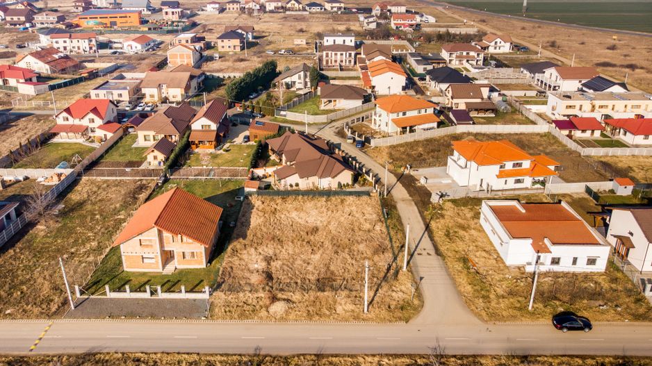 Teren 793mp cu două fronturi stradale Dumbrăvița - Poză 3