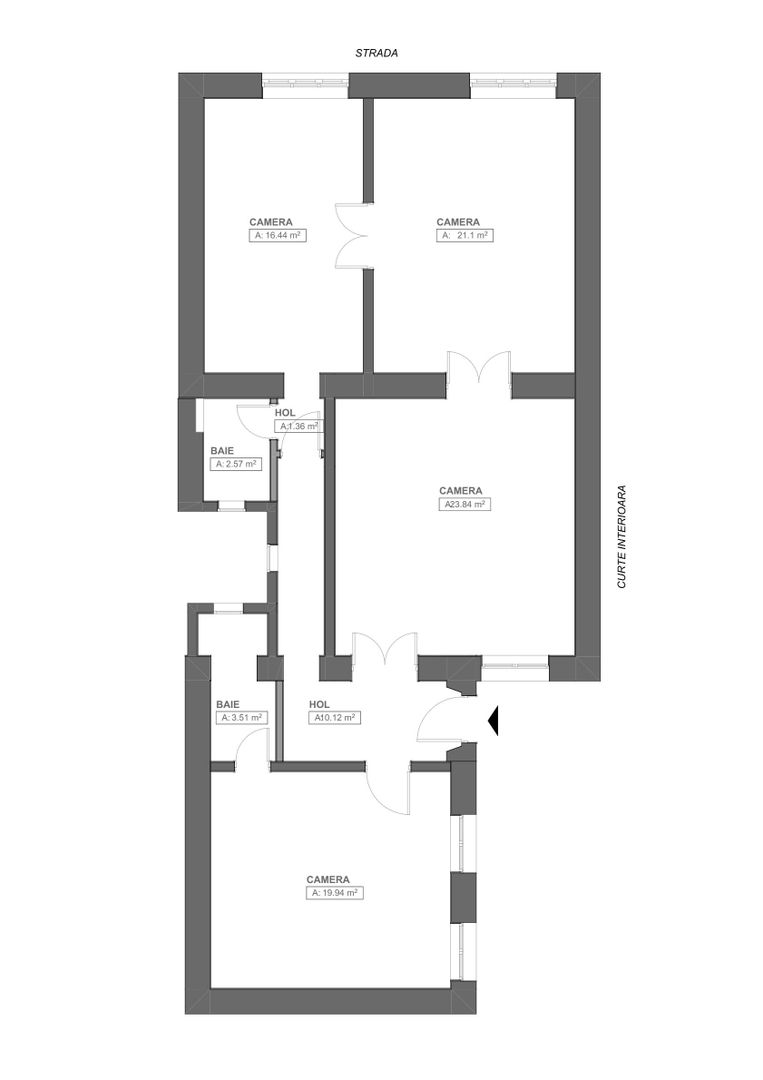 Apartament renovat in cladire interbelica, zona centrala - Poză 14