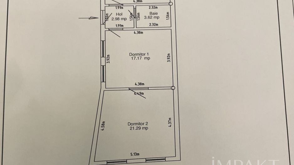 Vanzare apartament la casa in zona Horea! - Schiță 10