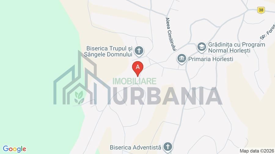 Teren,700m.p. Horlesti-Iasi,toate utilitatile, central, - Poză 1