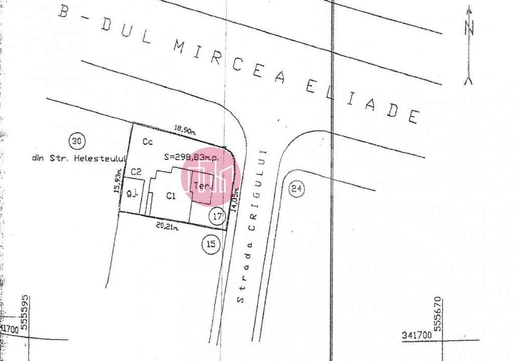 Casa si teren 300 mp de vanzare- Primaverii- parcul Bordei - Poză 3
