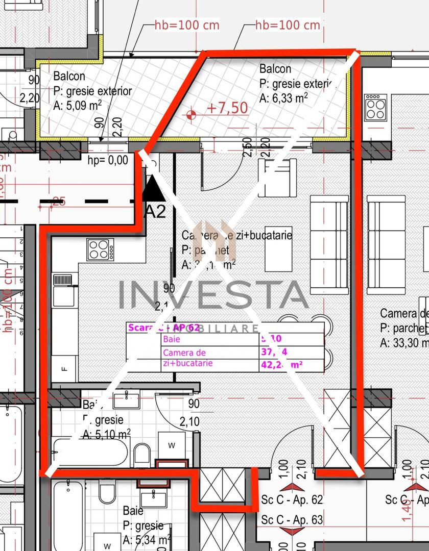 APARTAMENT DE VANZARE 1 CAMERA SOPOR - Poză 7