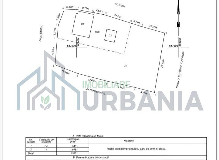 Teren de vânzare în Sat Breazu, Comuna Rediu, Județul Iași - Poză 8