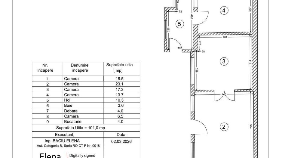 Teren 339 mp, orientare Sud | Deschidere 17,69 m | Str Dobrogei nr. 42 - Poză 9