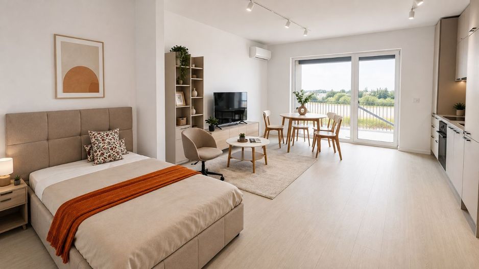 Apartament cu 2 camere de închiriat 61mp Universita Medicina UVVG Arad - Poză 5