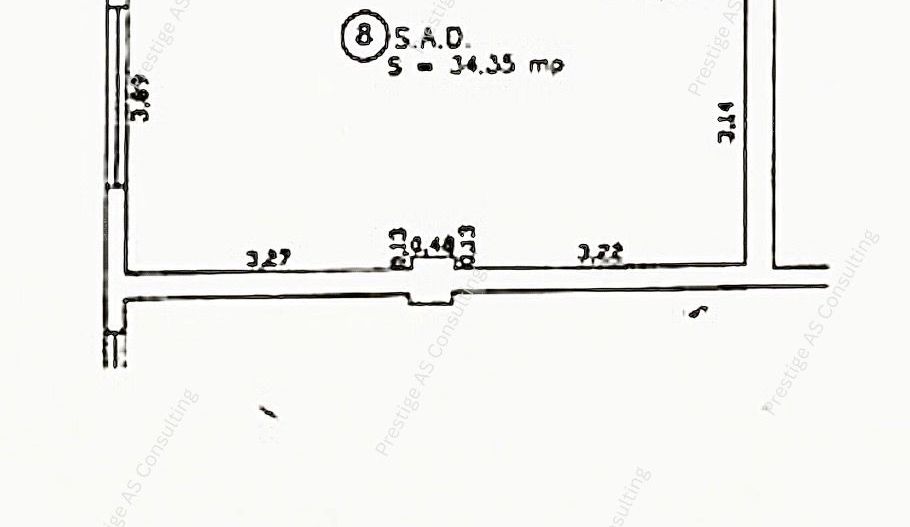SAD Autorizatie ISU | Parter inalt 38mp utili | Torontalului - Schiță 6